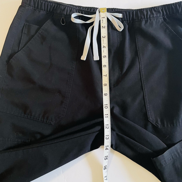 Figs Technical Collection Scrub Pants Black Style TM3001 9 Pockets Size X-Large - Picture 10 of 15